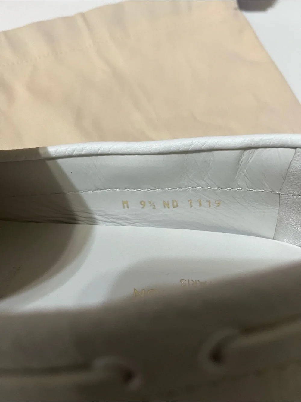 Louis Vuitton White Embossed Monogram Driving Loafers with Bow